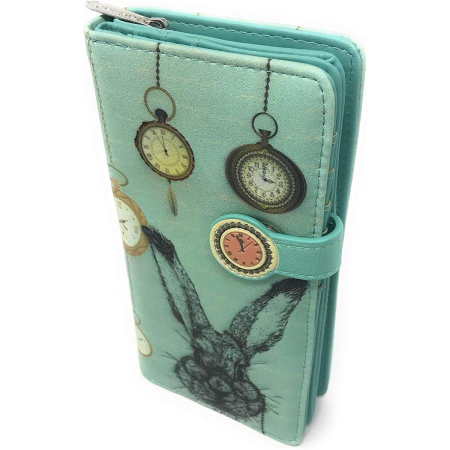 懐中時計 ウサギ ラージ レディース 財布 ラージ Ttbusiness レディース 財布 帽子 ファッション小物 ティール 大注目値下げ