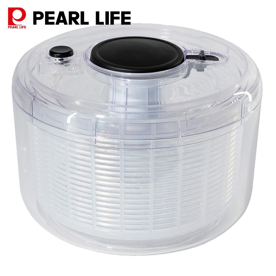 パール金属 ワンプッシュ野菜水切り器 4.2L ガジェコン CC-1152 : TTC