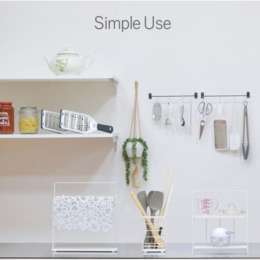 パール金属 ハサミ キッチンバサミ ベーシック ホワイト Simple use CC