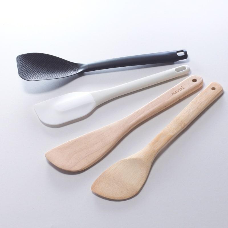 パール金属 炒めしゃもじ しゃもじ ターナー ヘラ スプーン ナイロン製