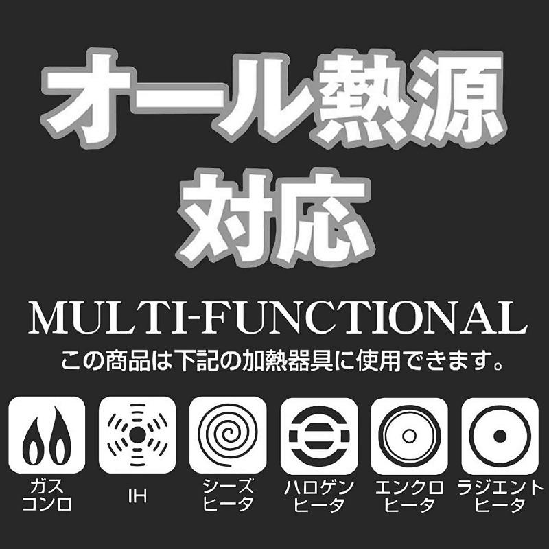 VISIONS ビジョン フライパン 28cm IH対応 ブラック GOLD Coating CP-1748 | VISIONS | 04