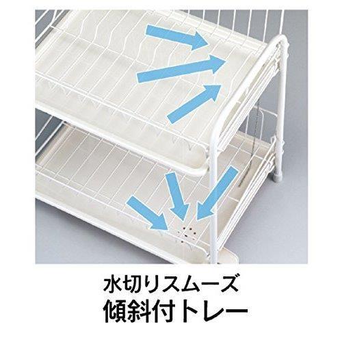 【人気商品】パール金属 食器 水切り かご 3段 フォレール H-6142 フォレール 3段式水切りバスケット H-6142
