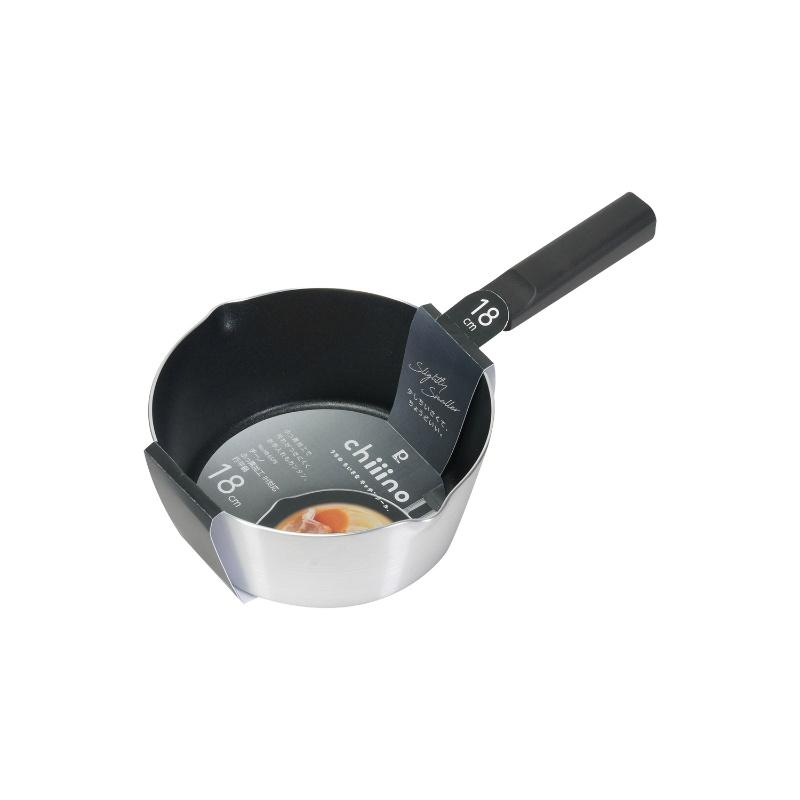 パール金属 鍋 雪平鍋 18cm IH対応 オール熱源対応 アルミ製 ふっ素