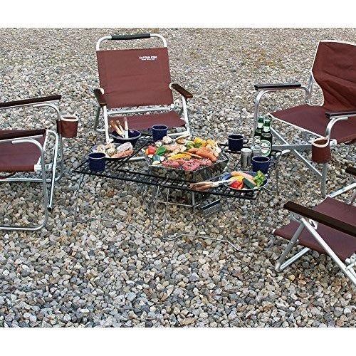 キャプテンスタッグ チェア エクスギア Exgear ロースタイル リクライニング チェア ブラウン Uc 1502 Ttc 通販 Yahoo ショッピング