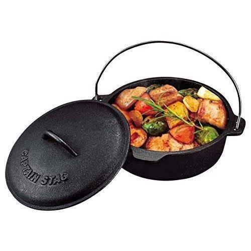 ダッチオーブン　鉄鋳物　キャプテンスタッグ　929 CAPTAIN STAG（キャプテンスタッグ） ダキャンプ バーベキュー