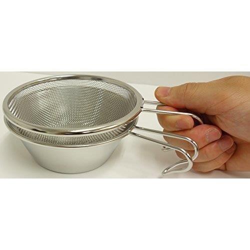 キャプテンスタッグ シェラカップ ザル シェラスタッキングザル ステンレス製 日本製 燕三条産 シェラカップ3ml対応 Ttc 通販 Yahoo ショッピング