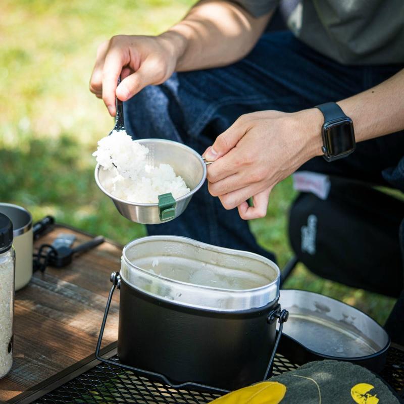 CAPTAIN STAG（キャプテンスタッグ） 飯盒 メスティン 兵式 ハンゴー 4