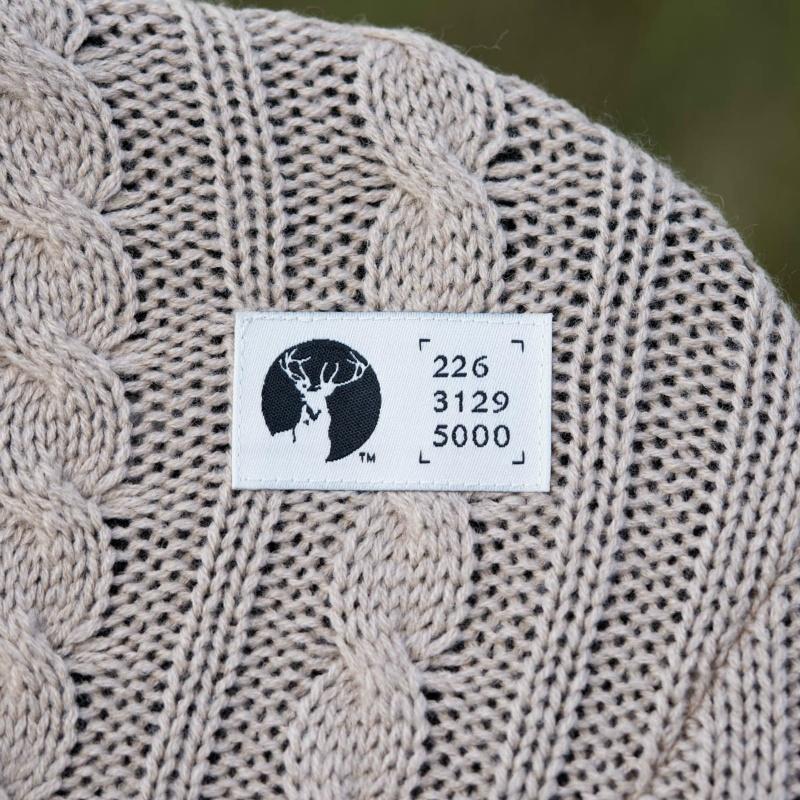 キャプテンスタッグ チェア カバー ザライトチェア用 226 ニットカバー 日本製 カーキ UC-1857の画像