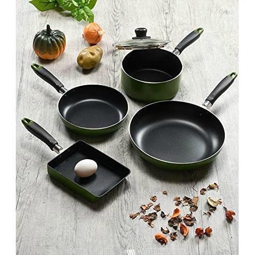 パール金属 ワコートレーディング 片手鍋 18cm ガラス蓋付 ふっ素加工