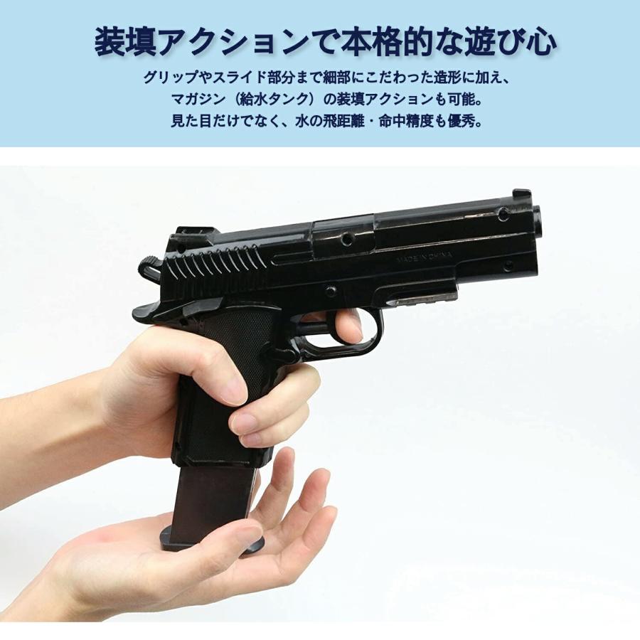 池田工業社 ウォーターガン 水鉄砲 水てっぽう 水ピストル ブラック