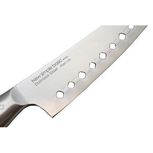 パール金属 三徳 包丁 160mm 穴あき NEWシンプルベーシック F パール金属 三徳 包丁 160mm 穴あき NEWシンプルベーシック F