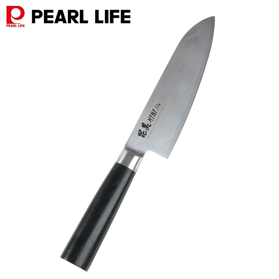 パール金属 包丁 ナイフ 三徳包丁165mm 2.2ダマスカス 33層 毘美 F