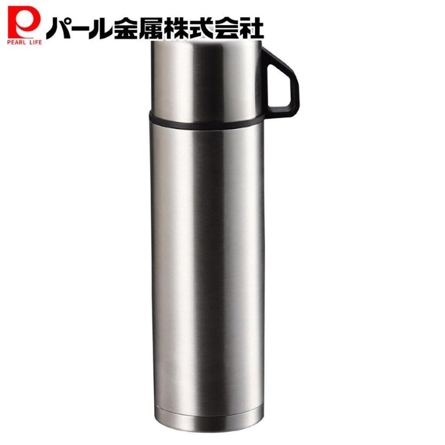 パール金属 水筒 500ml ダブル ステンレス ボトル スタイルベーシック
