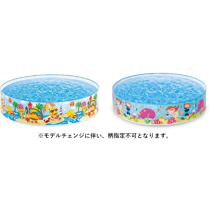 INTEX インテックス 色柄指定不可 プール スノーケルファンスナップ