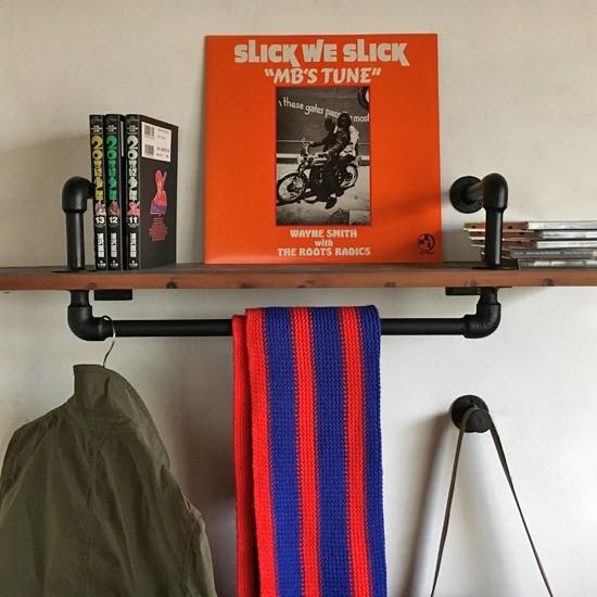 ブラケット 水道管 M アイアン インダストリアル 2カラー 棚受け ガス管 Diy アングル ステー 壁付け シンプル リノベーション W1xh175xd50mm Prt 032 Prt 032 Ten Tin Doors 通販 Yahoo ショッピング