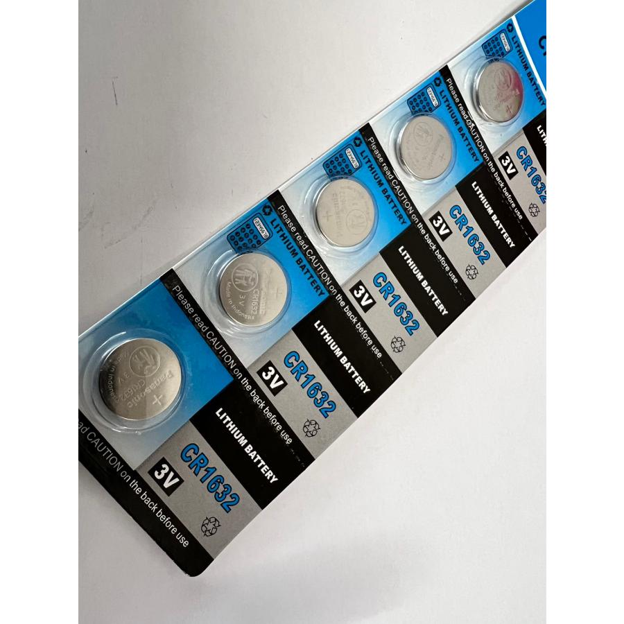 Panasonic無水銀リチウム電池 5ヶ入 コイン電池 Panasonic(パナソニック) CR1632 1シート(5個)