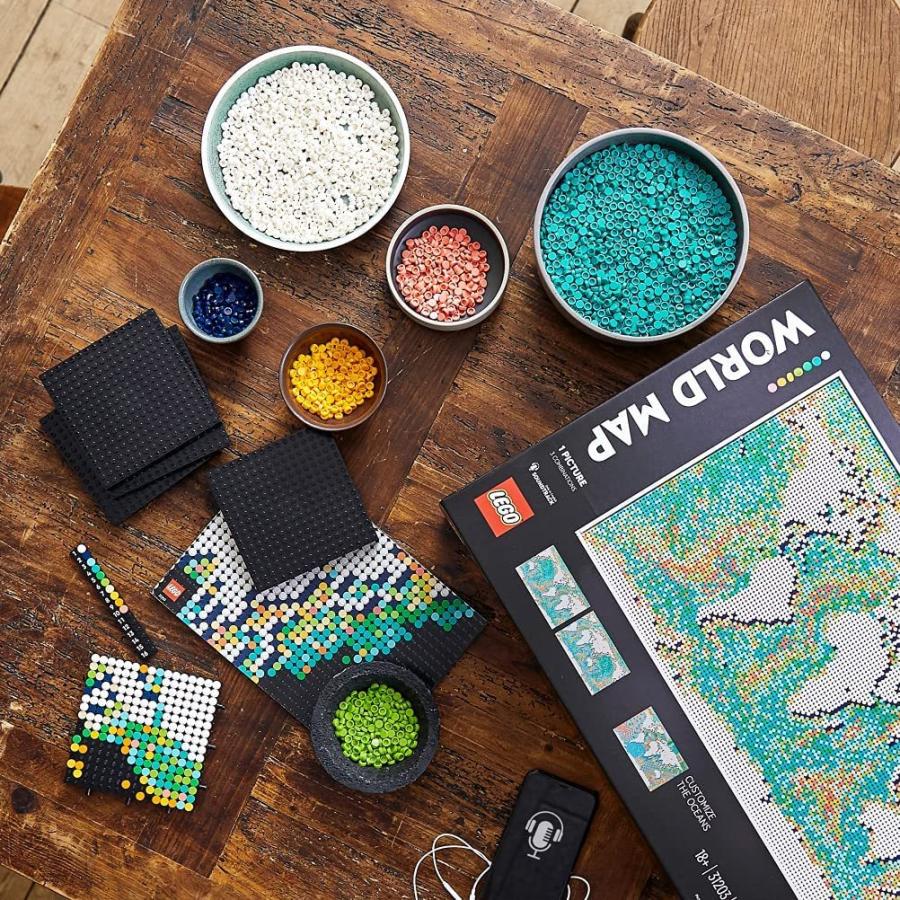 レゴ(leg0) レゴアート ワールドマップ 31203 レゴアート ワールドマップ