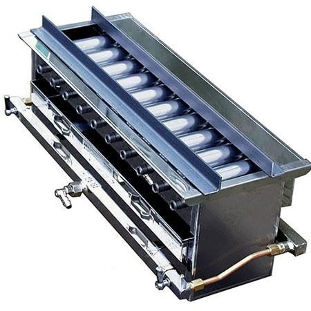 秋元ステンレス工業 焼物器 ガス串焼器 GA-65 710x310xH185 ※ガス種の