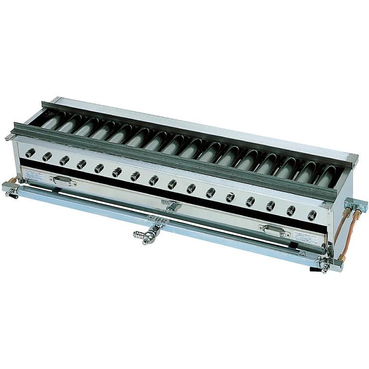 秋元ステンレス工業 焼物器 ガス串焼器 GA-85 910x265xH185 秋元ステンレス工業 焼物器 ガス串焼器 GA-85 910x265xH185