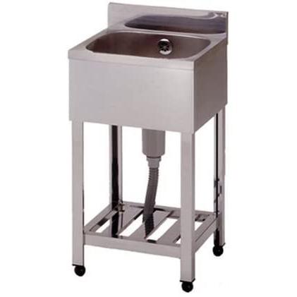 アズマ AZUMA 東製作所 一槽シンク HP1-600 600×600×800mm バックガード付き