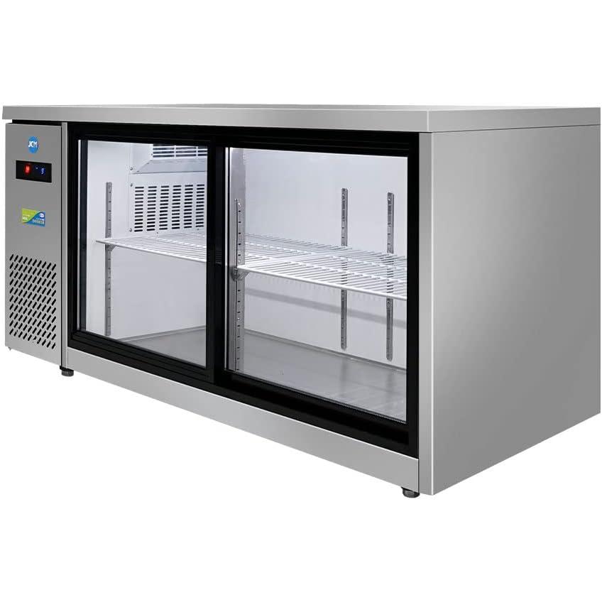 JCM ヨコ型 冷蔵ショーケース JCMS-1545T W1500×D450×H800mm : 宝詮