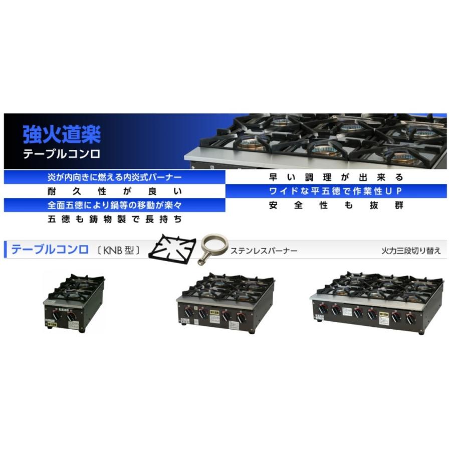 建厨 Kenchu ケンチュウ ステンレス内炎式バーナー 2口 ガス 建厨 Kenchu ケンチュウ ステンレス内炎式バーナー 2口 ガス