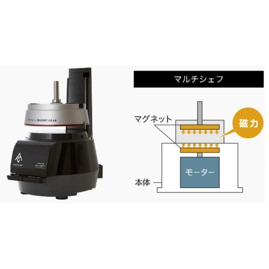 MULTI CHEF（マルチシェフ）フードプロセッサー 3L スクレーパータイプ