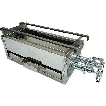 照姫 焼物器 ガス串焼器 ガス焼鳥コンロ 2本バーナー TG-239 照姫 焼物器 ガス串焼器 ガス焼鳥コンロ 2本バーナー TG-239