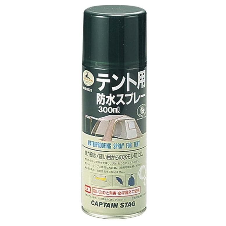 【6本セット】キャプテンスタッグ(CAPTAIN STAG) テント用防水スプレー300mL 6本セット M-9573｜ttms-store｜02