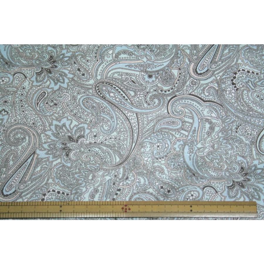 7828Mペズリープリント裏地color.21(ライトブルー) | 