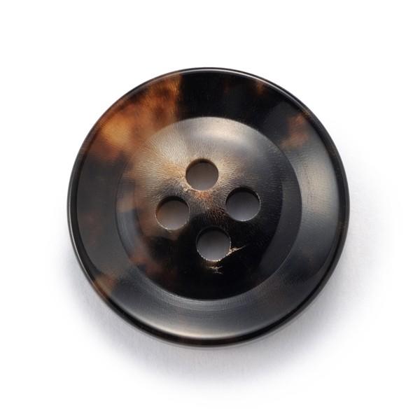 水牛ボタンK-250 COLOR.3C 黒ベージュ20mm 老舗テーラー御用達スーツボタン専門店の高級ボタン | 