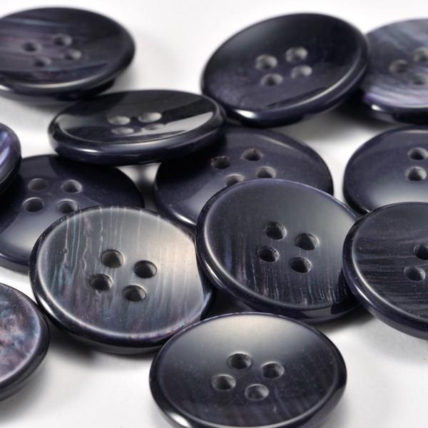 送料無料 416 COLOR.8パープルコン  20mm 老舗テーラー御用達スーツボタン専門店の高級ボタン |  | 01