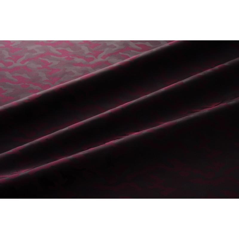 送料無料 9301 カラー60ワイン カモフラージュ柄高級ジャガード裏地 高密度,キュプラ100%,ふじやま織 |  | 02