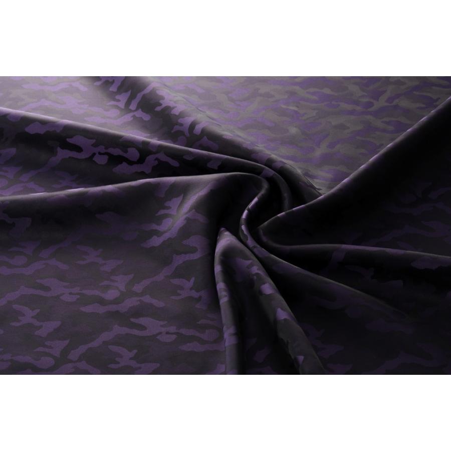 送料無料 9301 カラー80パープル カモフラージュ柄高級ジャガード裏地 高密度,キュプラ100%,ふじやま織 |  | 01