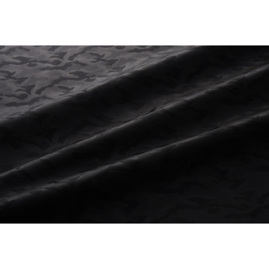 送料無料 9301 カラー90ブラック カモフラージュ柄高級ジャガード裏地 高密度,キュプラ100%,ふじやま織 | 