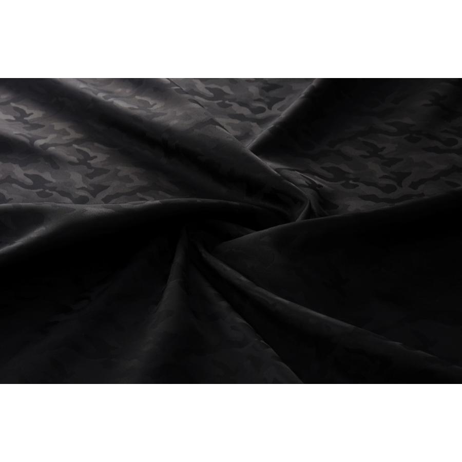 送料無料 9301 カラー90ブラック カモフラージュ柄高級ジャガード裏地 高密度,キュプラ100%,ふじやま織 |  | 01