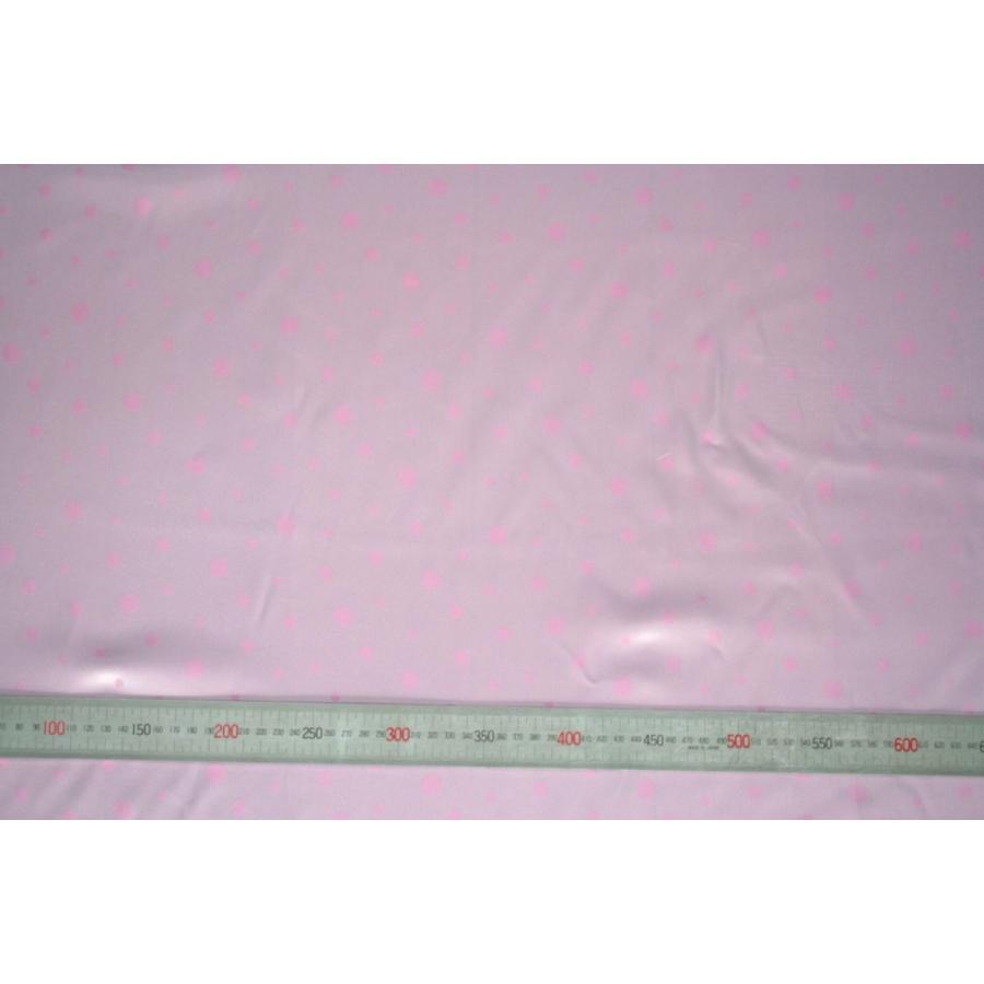 送料無料 9302 カラー20ライトピンク 水玉柄高級ジャガード裏地 高密度,キュプラ100%,ふじやま織 |  | 03