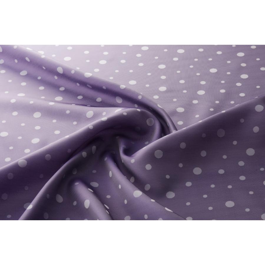 送料無料 9302 カラー31パープル 水玉柄高級ジャガード裏地 高密度,キュプラ100%,ふじやま織 |  | 01