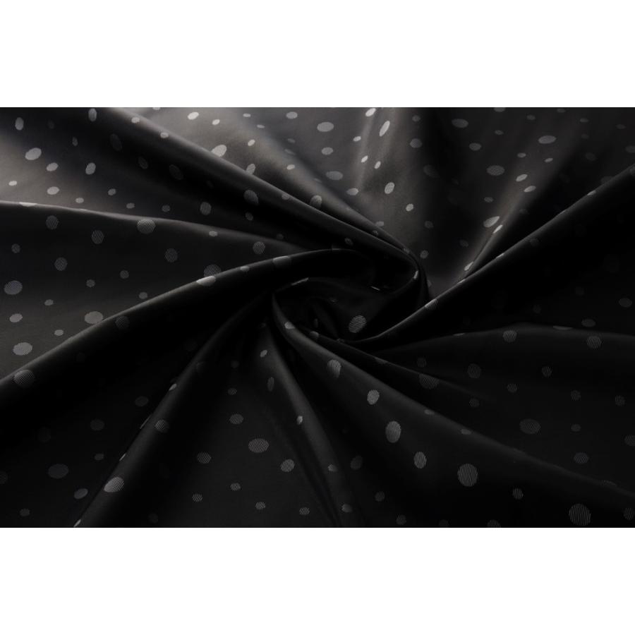 送料無料 9302 カラー40ダークグレー 水玉柄高級ジャガード裏地 高密度,キュプラ100%,ふじやま織 |  | 01