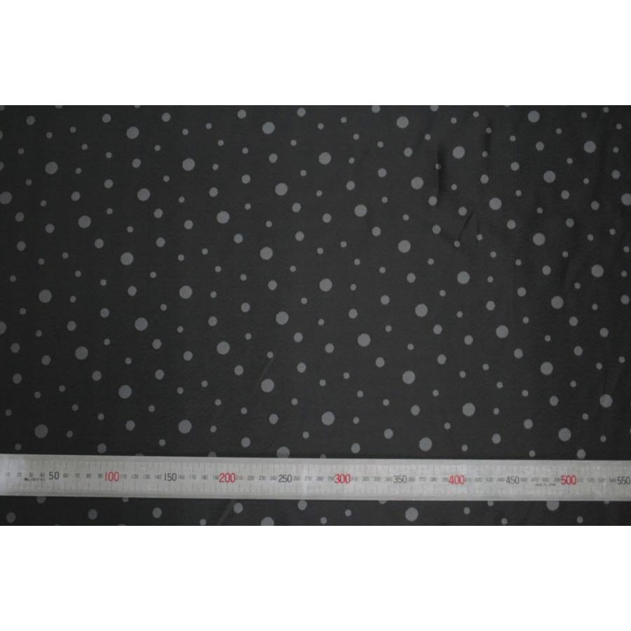 送料無料 9302 カラー40ダークグレー 水玉柄高級ジャガード裏地 高密度,キュプラ100%,ふじやま織 |  | 03