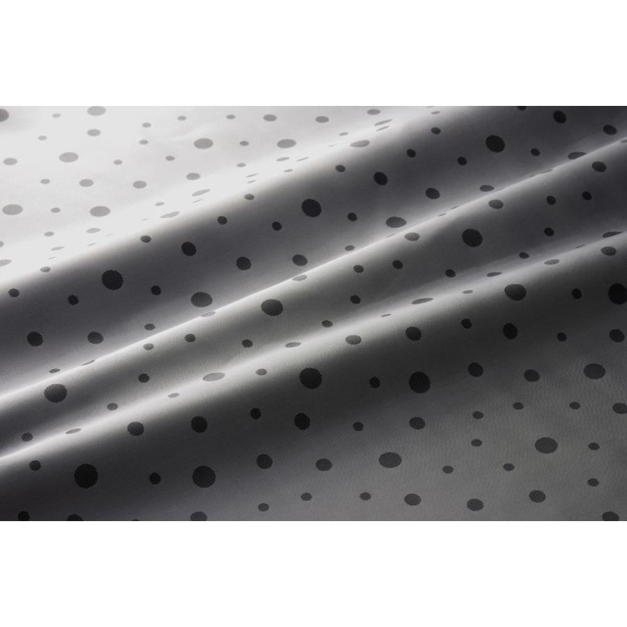 送料無料 9302 カラー41グレー 水玉柄高級ジャガード裏地 高密度,キュプラ100%,ふじやま織 | 