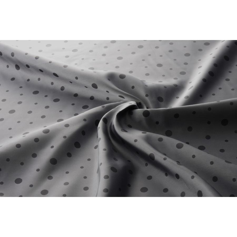 送料無料 9302 カラー41グレー 水玉柄高級ジャガード裏地 高密度,キュプラ100%,ふじやま織 |  | 01