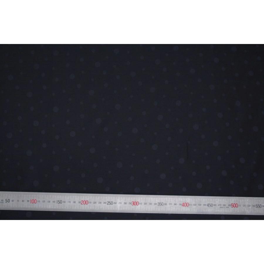 送料無料 9302 カラー50ダークネイビー 水玉柄高級ジャガード裏地 高密度,キュプラ100%,ふじやま織 |  | 03