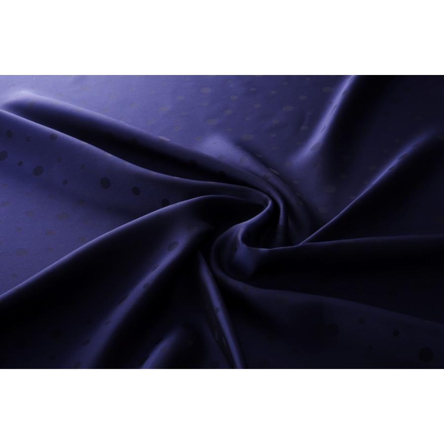 送料無料 9302 カラー51ネイビー 水玉柄高級ジャガード裏地 高密度,キュプラ100%,ふじやま織 |  | 01