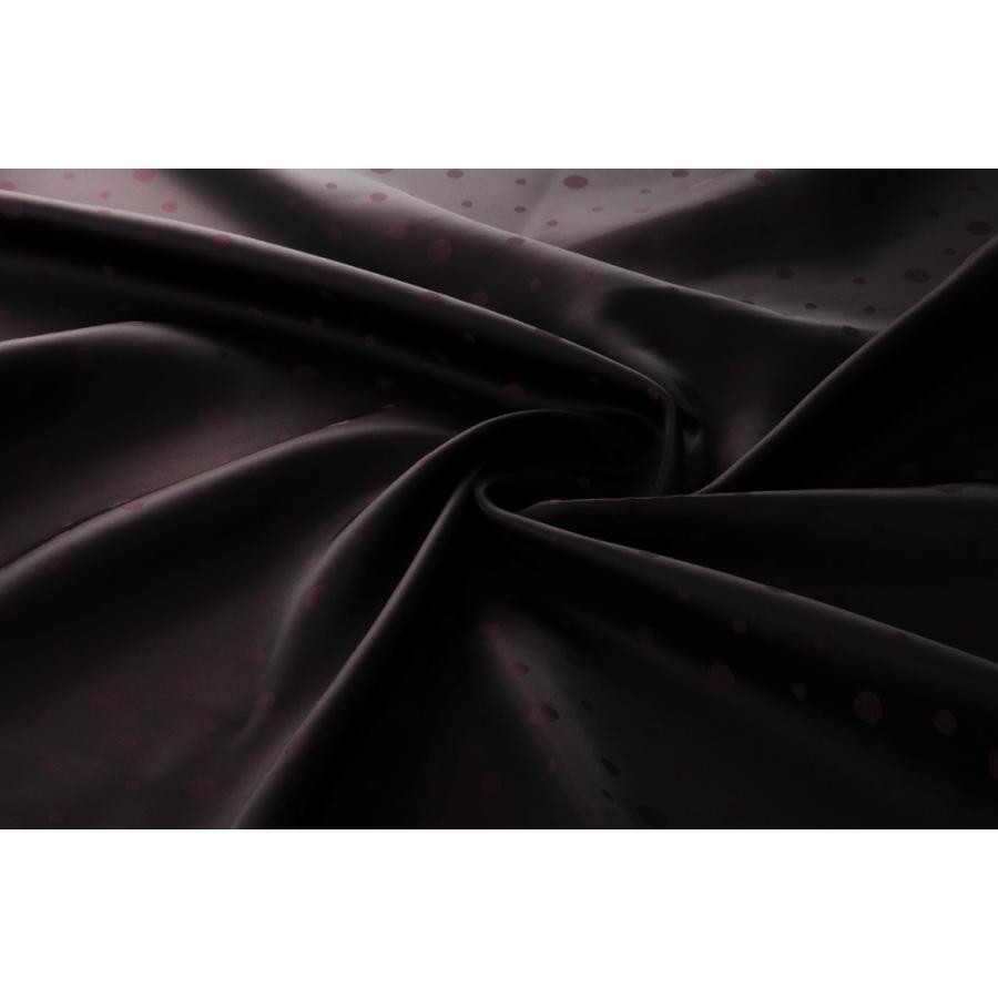 送料無料 9302 カラー60ダークワインレッド 水玉柄高級ジャガード裏地 高密度,キュプラ100%,ふじやま織 |  | 01