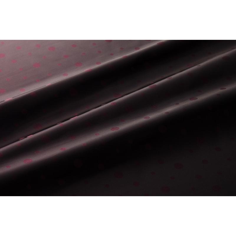 送料無料 9302 カラー60ダークワインレッド 水玉柄高級ジャガード裏地 高密度,キュプラ100%,ふじやま織 |  | 02