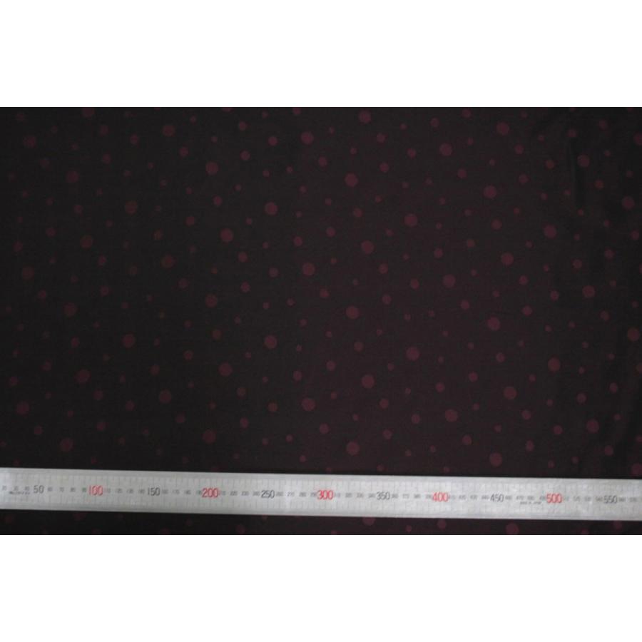 送料無料 9302 カラー60ダークワインレッド 水玉柄高級ジャガード裏地 高密度,キュプラ100%,ふじやま織 |  | 03