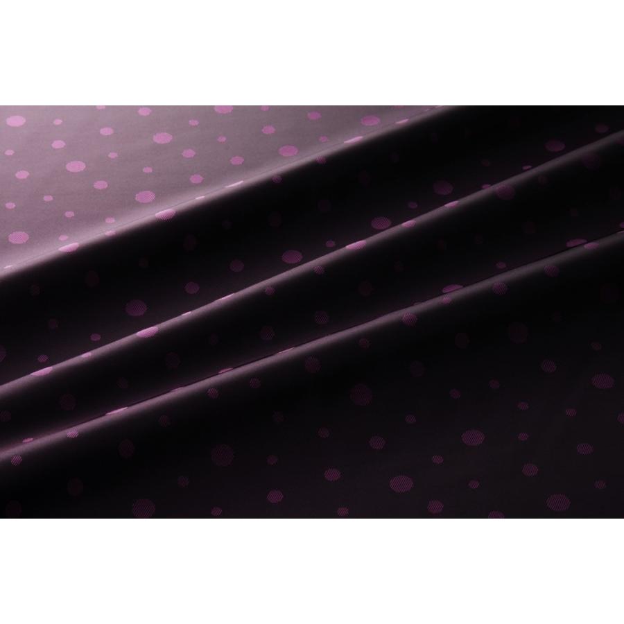 送料無料 9302 カラー70ダークピンク 水玉柄高級ジャガード裏地 高密度,キュプラ100%,ふじやま織 | 