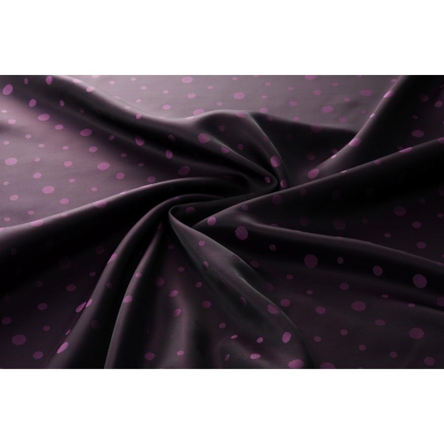 送料無料 9302 カラー70ダークピンク 水玉柄高級ジャガード裏地 高密度,キュプラ100%,ふじやま織 |  | 01