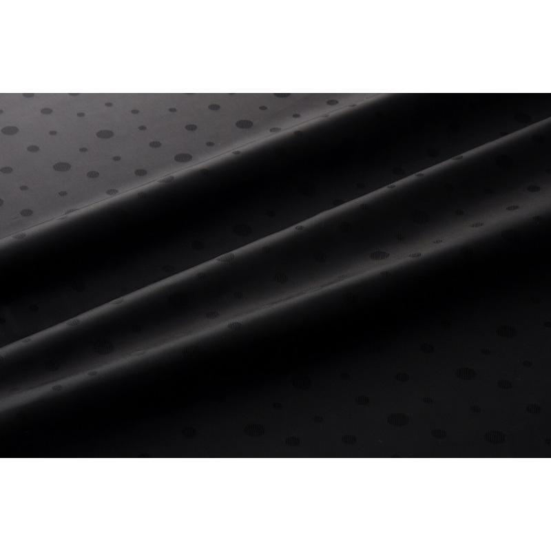 送料無料 9302 カラー90ブラック 水玉柄高級ジャガード裏地 高密度,キュプラ100%,ふじやま織 |  | 02